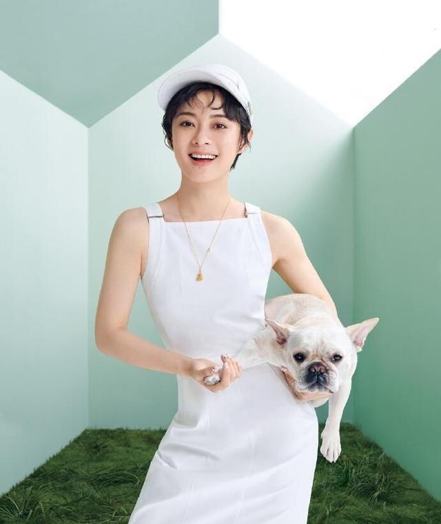 【孙俪】孙俪美起来真不低调,一身白裙气场开挂,新发型洋气太减龄