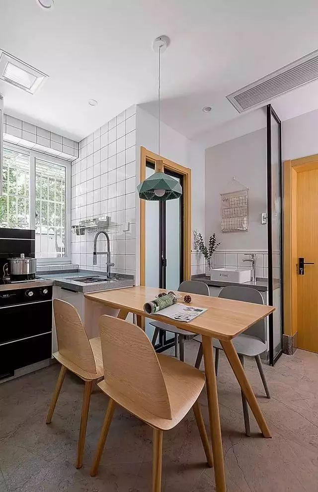 设计师|50㎡小一居逆袭变身雅致三居,5万装出高大上的感觉,太赞了!