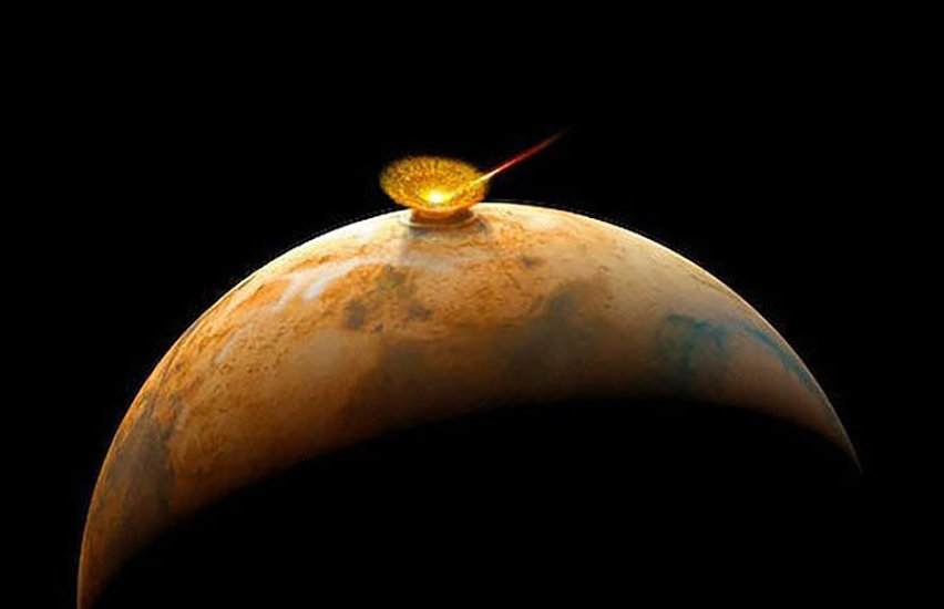 火星▲飞了1700万年终于到达地球，NASA花上百亿美元就为了找它