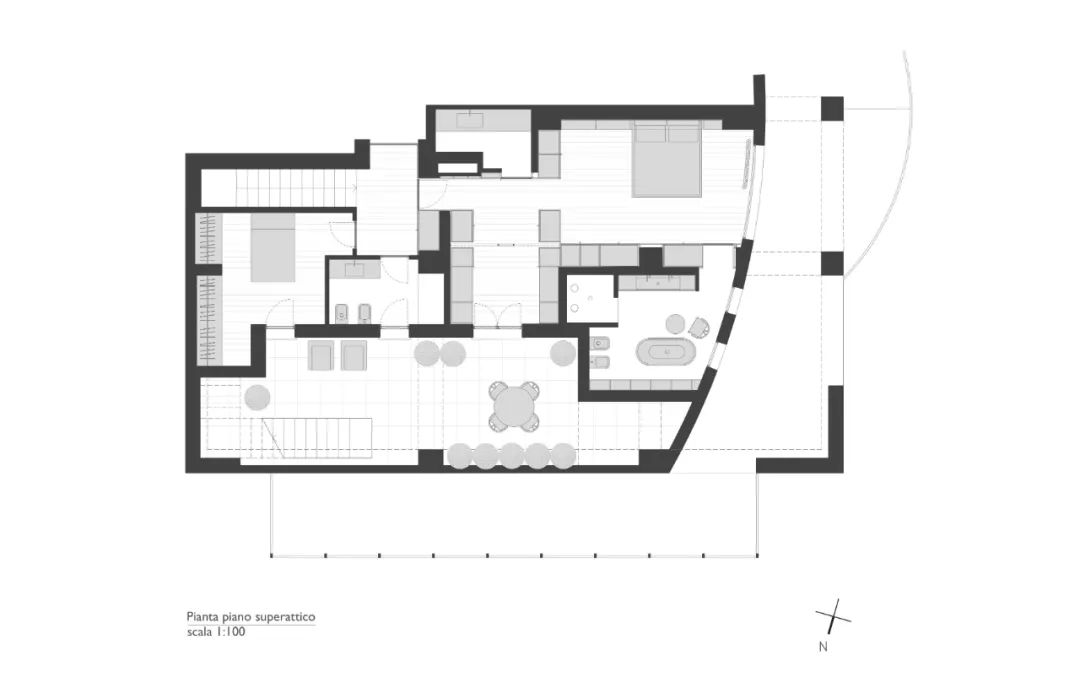『』220㎡顶层复式，简洁大方，生活舒适，现代优雅空间