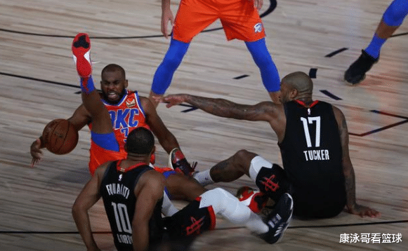 火箭队|80+20+11！火箭三叉戟打疯了，哈登还没出汗，火箭大胜雷霆开门红