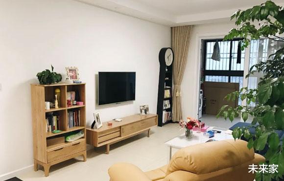 |乳胶漆电视背景墙，简单好看还省钱，有钱买房也要这么装！