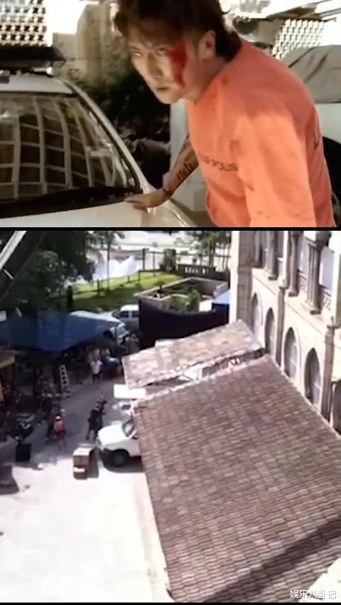 谢霆锋|谢霆锋自曝当年拍戏惊险，六楼跳下去是真跳，手烫的差点成铁板烧