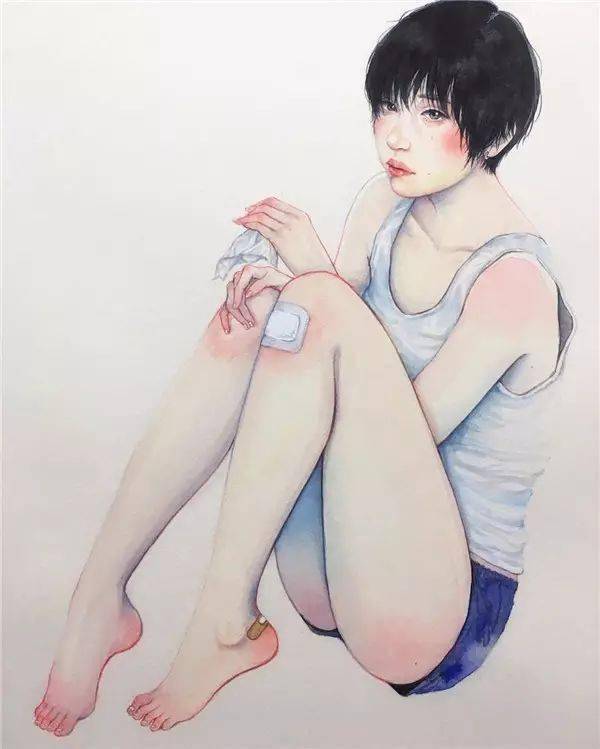 日本90後插畫師筆下，欲望少女的私下生活純粹而真實-圖6