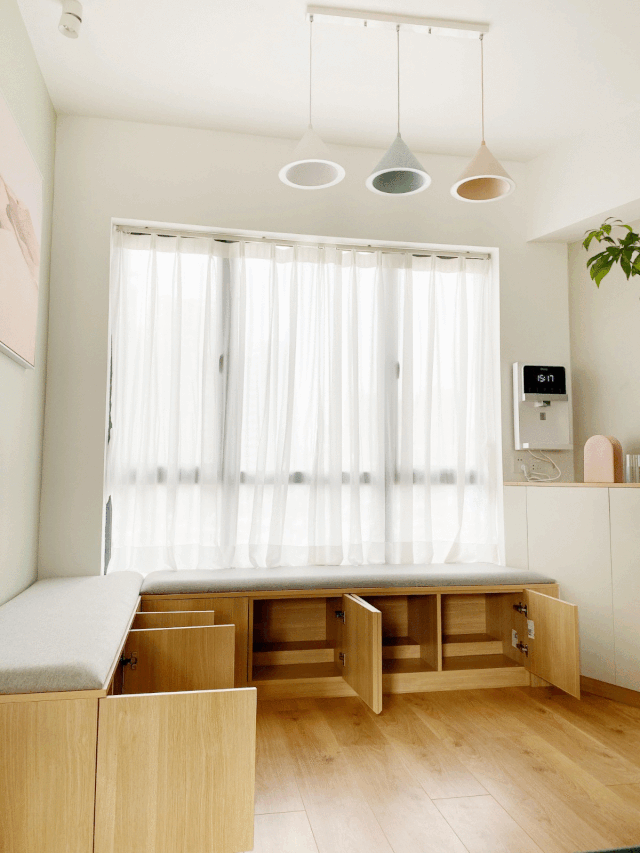 「」卡座餐厅,榻榻米次卧,全封阳台,70平二手房改造