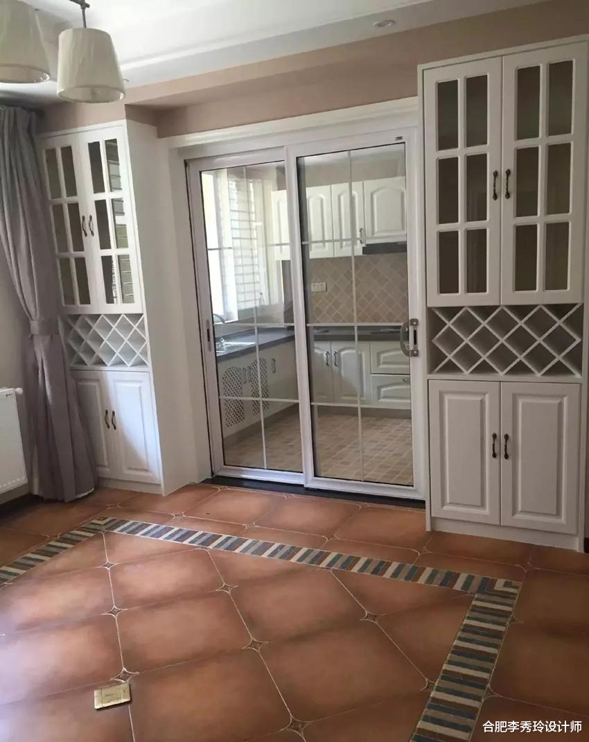 ##厨房两边推拉门这样装，怪不得不愁储物空间！好在装修前知道了
