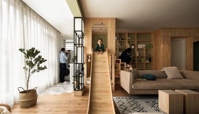 见过最惊艳的家，以孩子为中心把“游乐场”搬回家，太令人心动了