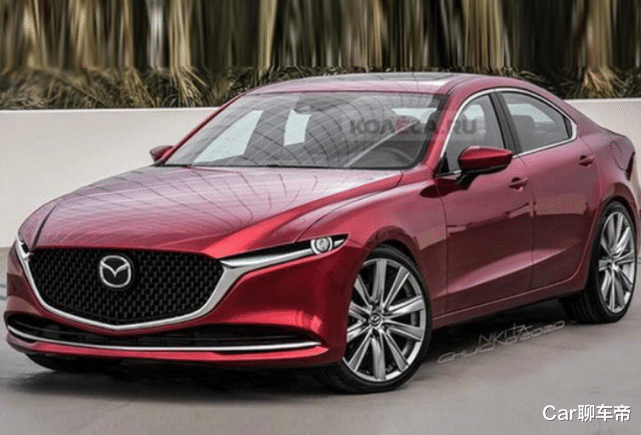 马自达■马自达敢量产吗?疑似“全新马6”官图曝光,造型比7系都帅