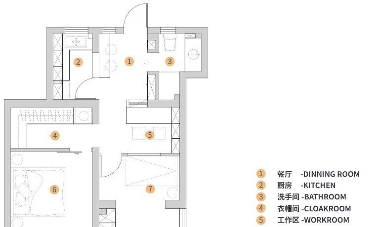 |这是我近来见到最赞的小户型装修，不仅有品位，空间利用更是厉害