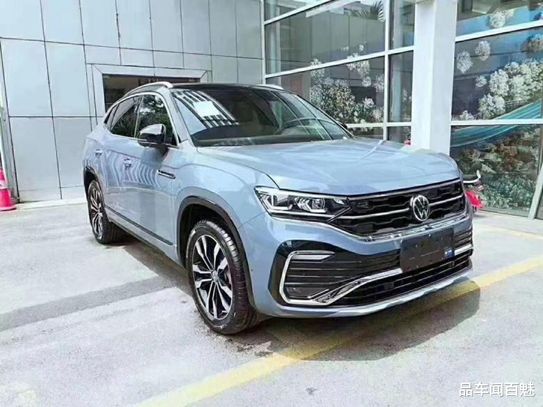 大众汽车：大众探岳X已到店，大溜背+双扰流，标配全液晶仪表，预售23.6W起