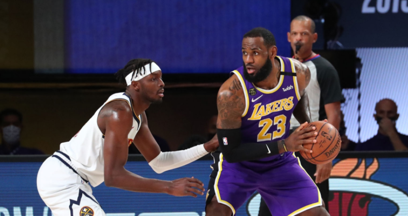 勒布朗·詹姆斯|第10次总决赛！詹姆斯轰38+16+10，全力詹破掘金不败金身，西部之旅通关！