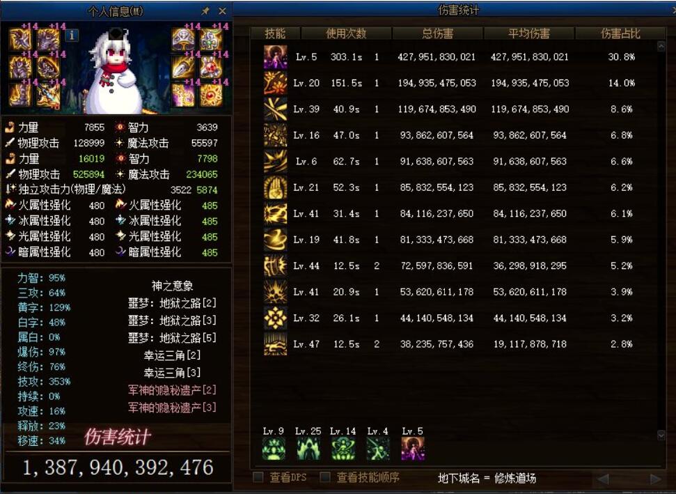 剑魂|DNF：全身红14谁三觉最强？红眼第3剑魂第6，12年下水道却成了真神