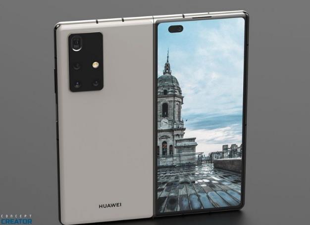 华为|华为MateX2渲染图亮相,麒麟9000+内折设计,不愧是华为真旗舰