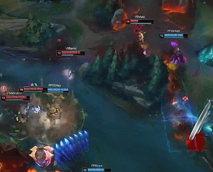 「v5战队」FPX让一追二击败V5！总冠军教学梦醒了