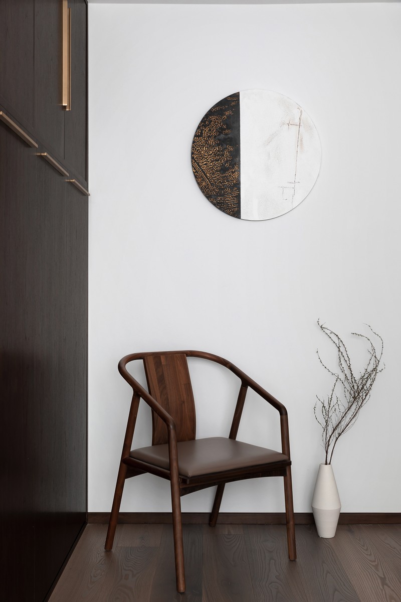 ##168㎡两室一厅，最美禅意新中式，原木风的客厅，诗意又实用