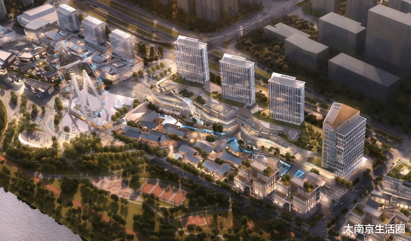大南京生活圈|绵延近2公里，南京超大滨江综合体规模初现
