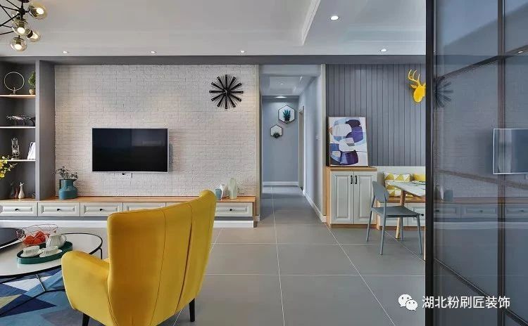 『』客厅和阳台到底要不要打通!看看这套三室雅居就知道了!