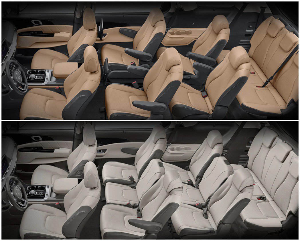 SUV的造型，MPV的容量，最多可以坐十一人，起亞全新車型GUV-圖7