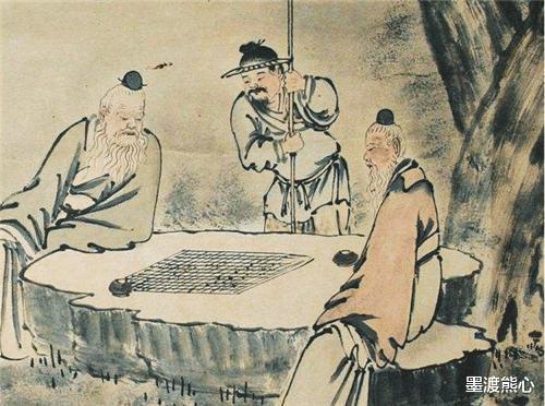 「虫洞」樵夫砍柴碰见仙人下棋,棋罢已过百年,难道是误入时间虫洞?
