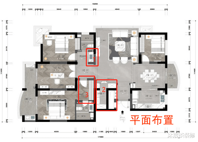 ▲她家156㎡，进屋就沉醉，现代轻奢风，全屋优雅整洁，看着很舒服