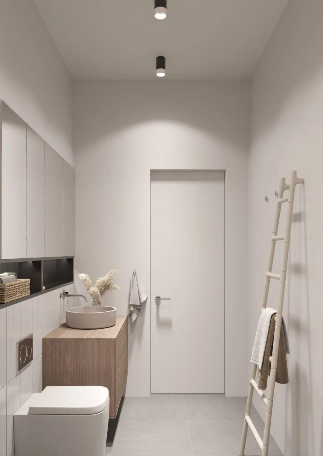 |配色和布局都无可挑剔，进门就让人神清气爽，小户型照着装准没错