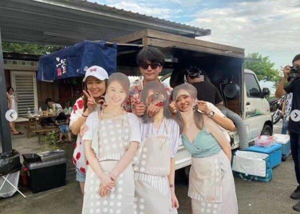 「霍建华」林心如晒杀青聚会照！老公霍建华出镜超恩爱，男神发福惊现幸福肥