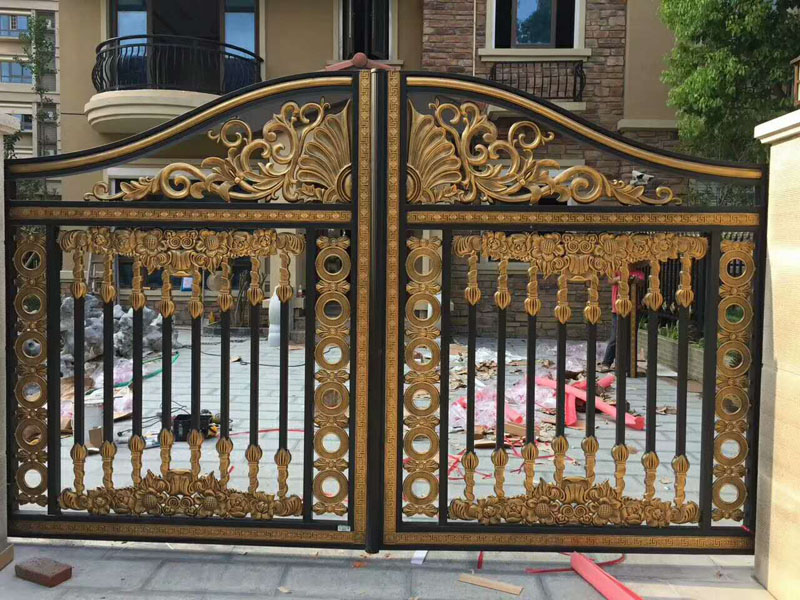 「大门」最美乡村别墅，10款豪华欧式别墅大门，自建房别墅的首选