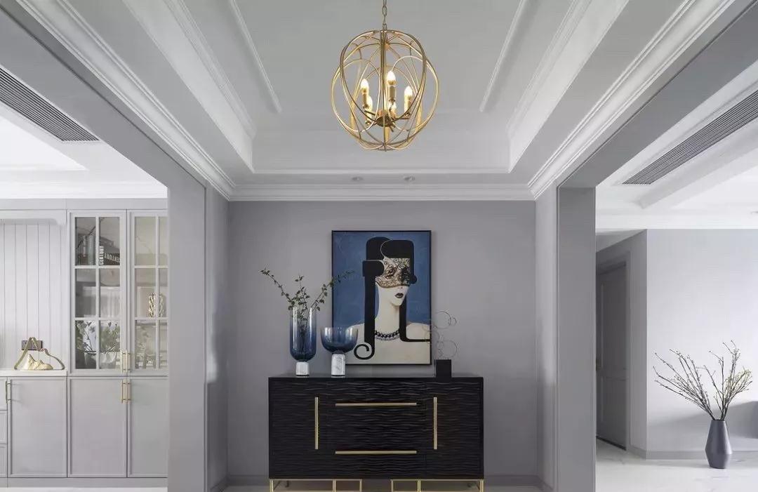 ：进门就是客厅和餐厅的户型，怎样设计玄关？