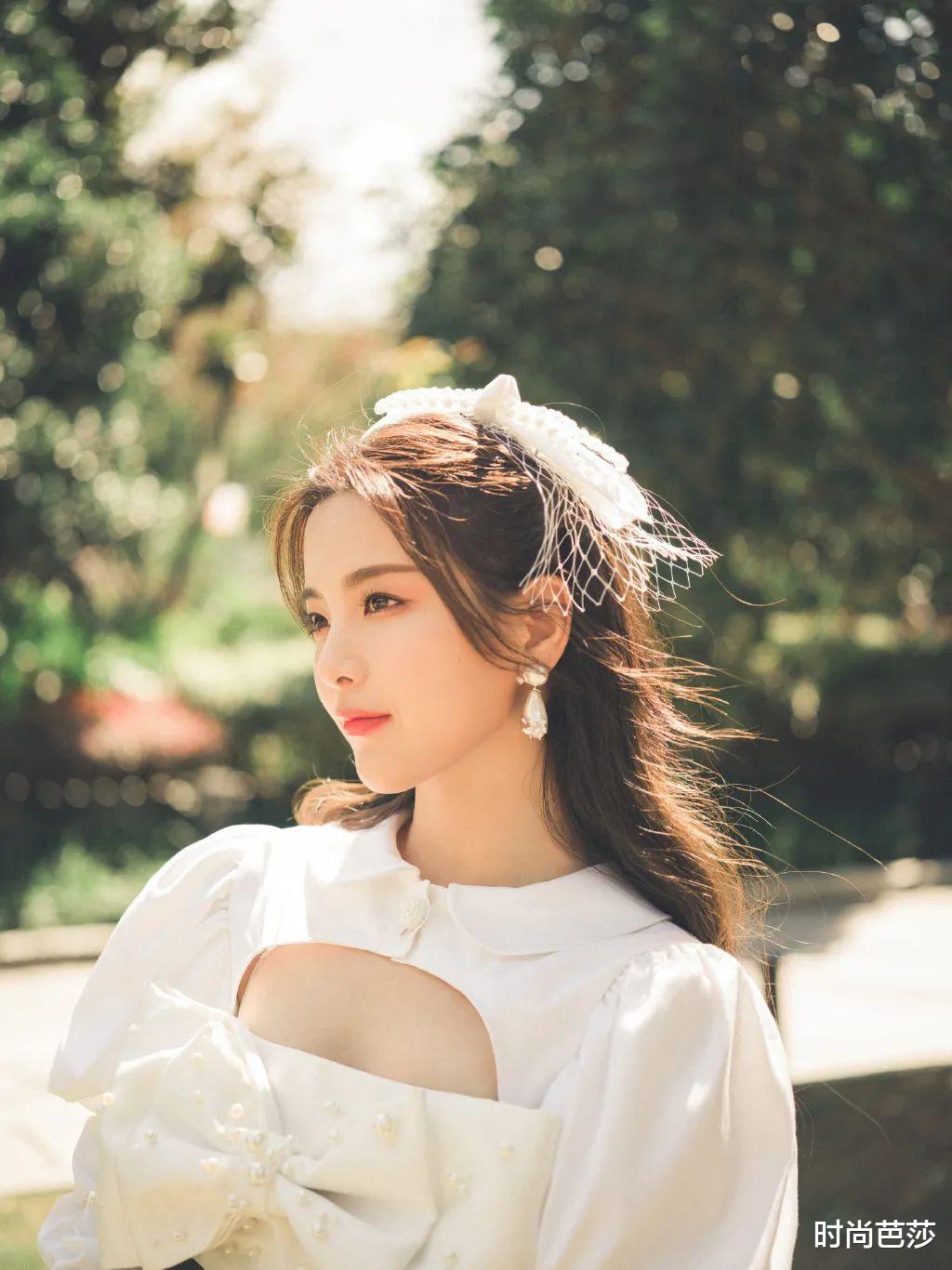 蝴蝶结|戴上蝴蝶结的虞书欣，可不就是在逃公主本人呢？