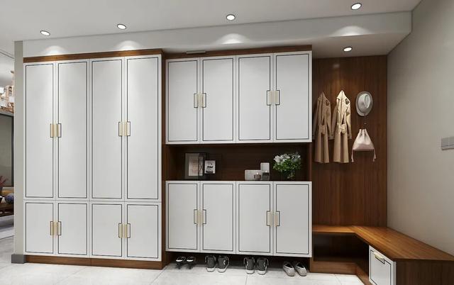 木工|入门装鞋柜已经过时了,这15款入户玄关设计超好看,漂亮还好用