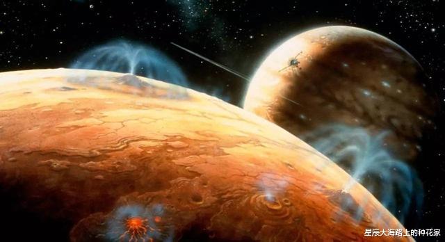 火山|旅行者在距地球7亿千米的深空,发现从未见过画面,火山正在喷发