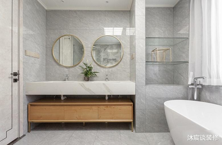 『』204㎡住一家三口，一入玄关就沦陷，现代轻奢上档次，每步皆是景