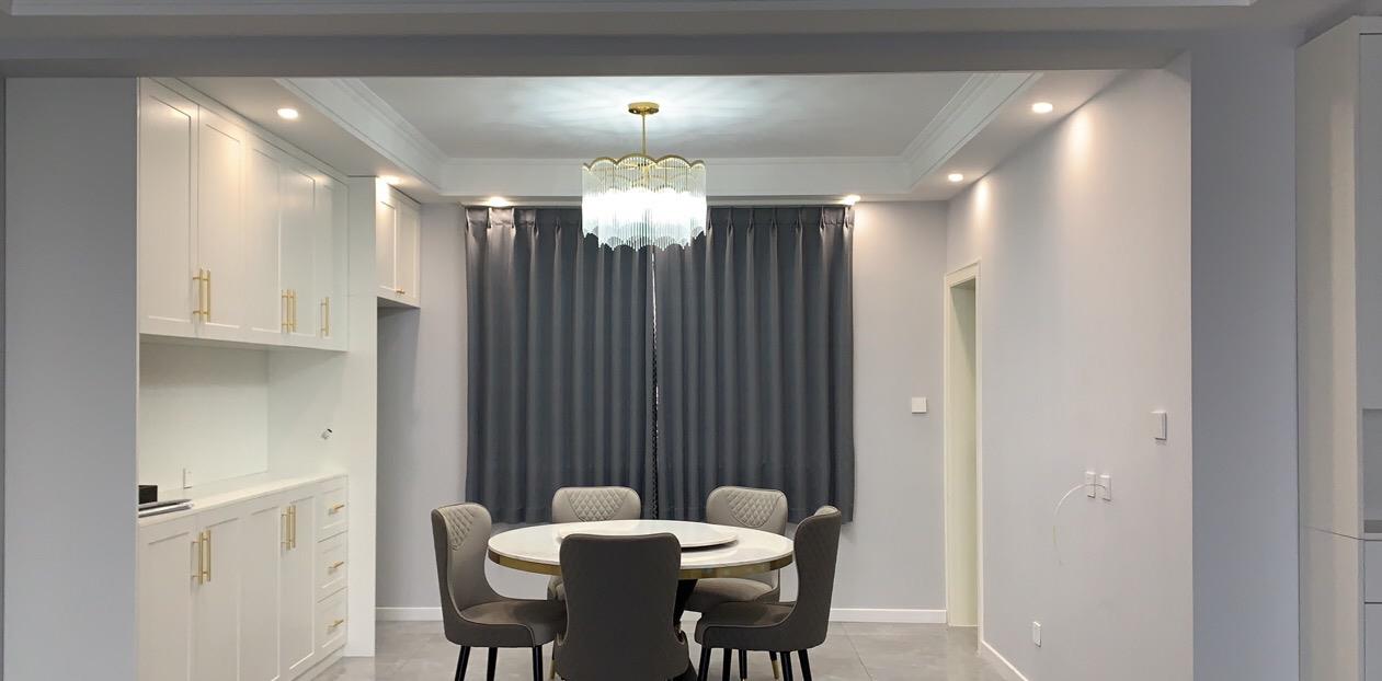 ▲终于在城中心安了一个家，装修效果还不错，电视墙太喜欢了，晒晒