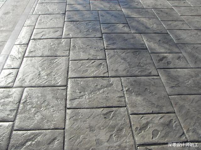 |什么水泥、石板，统统不敌压花地坪！庭院铺上它晒不裂也不用保养