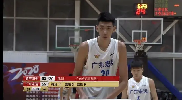 徐昕|钉板帽翻对手！2米20内线横空出世！中国又一个冲击NBA球员