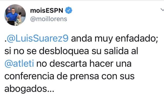 g2|苏神怒了!巴萨拒绝放其自由身加盟马竞后,将开发布会反击!公开决裂?