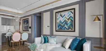 「」128平美式轻奢风装修，兼顾颜值与实用，简直不要太喜欢！