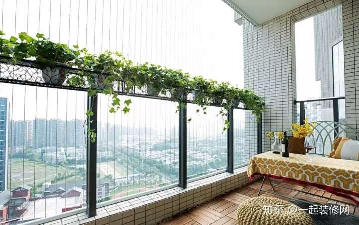 『』阳台设计的好，好过发几十万