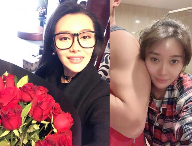 |44岁歌手爱戴大变样!脸色发青鼻梁高耸,神秘老公手臂比她脸还大