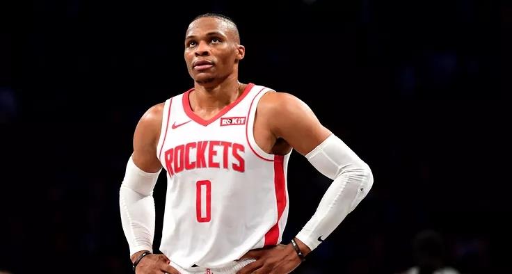 双核狂轰57+22，7人轮换遭爆冷！火箭失利罪人曝光，哈登想念威少