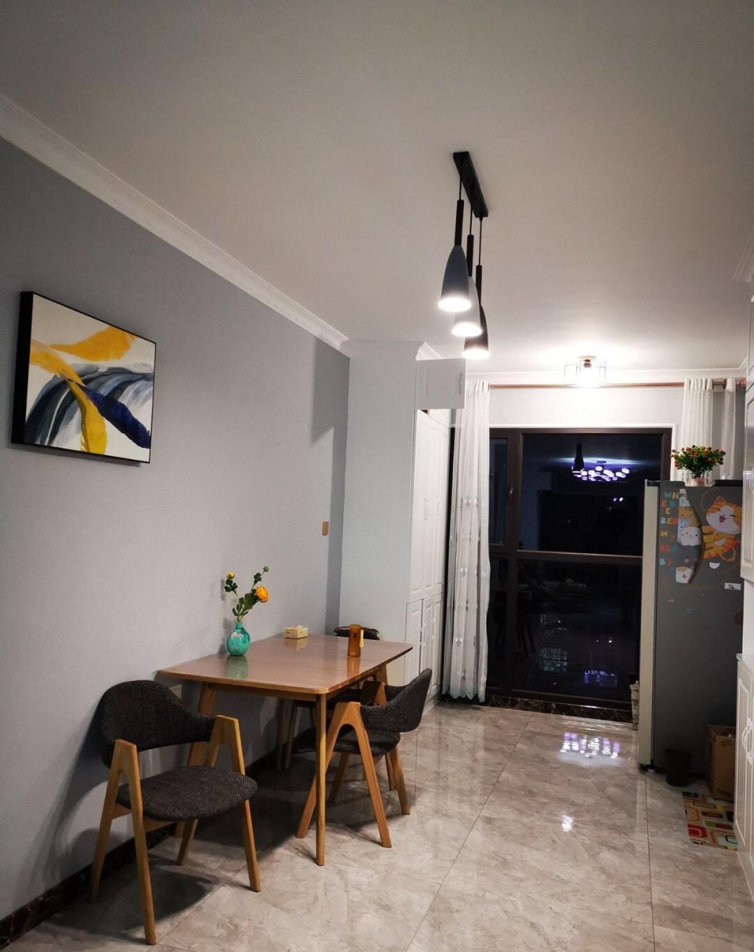 |她家135㎡新房，通风大半年终于入住，全屋不做吊顶非常喜欢，晒晒