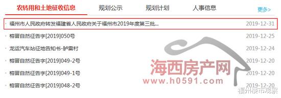 仓山征地419.8亩获批，含金山绿轴旧屋区改造项目！