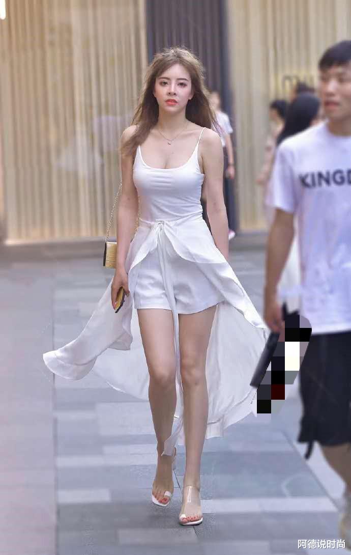 『穿衣搭配』青纯表姐白色穿搭,如同女神一般