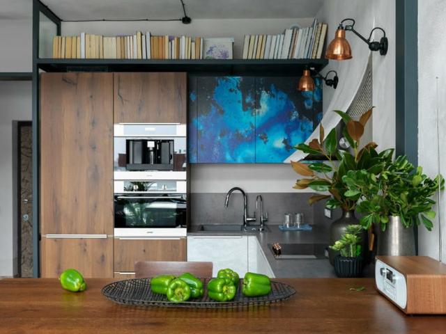 |莫斯科48㎡单身公寓，个性与时尚一体，看理工男如何玩转时尚！