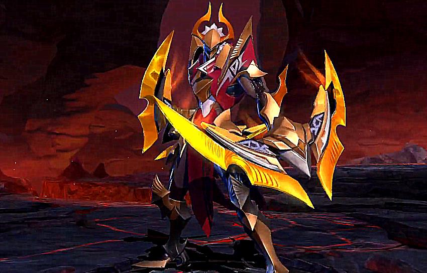 「韩信」韩信6元勇者皮肤曝光？金色技能特效超酷炫，飞衡见了都自叹不如