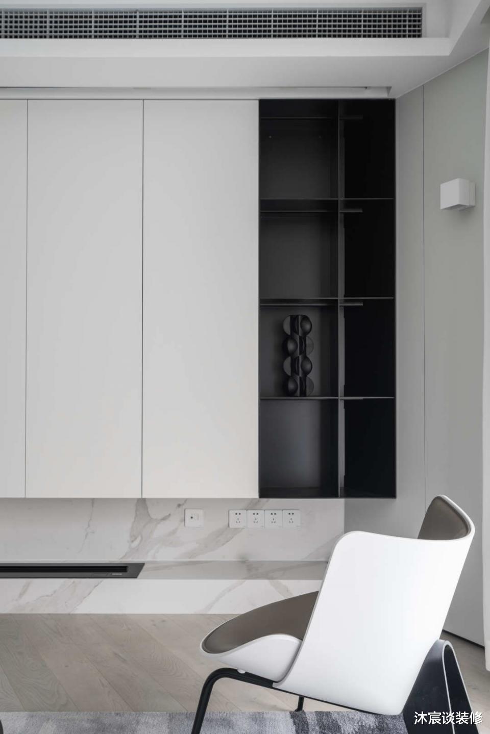 |一进她家，仿佛整个世界都安静下来，136㎡意式极简风格处处令人心动