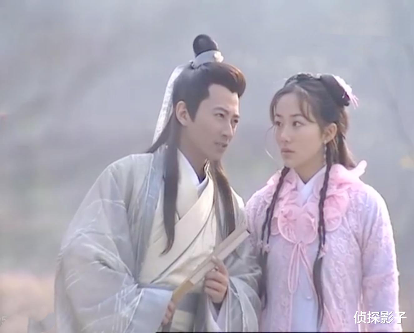 古装剧@16年前的古装剧，女主变心觉得对不起男二，所以离开了男主