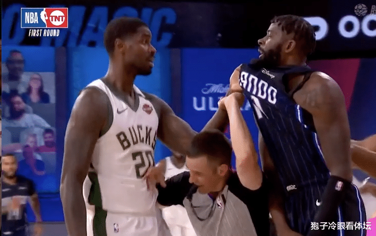 季后赛|双双驱逐出场!季后赛最火爆冲突:揪领口+挥铁拳 火箭旧将太横了