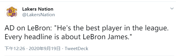 安东尼·戴维斯|老詹吹！浓眉哥轰37+10，赛后第一时间力挺詹姆斯：他是联盟最强球员！