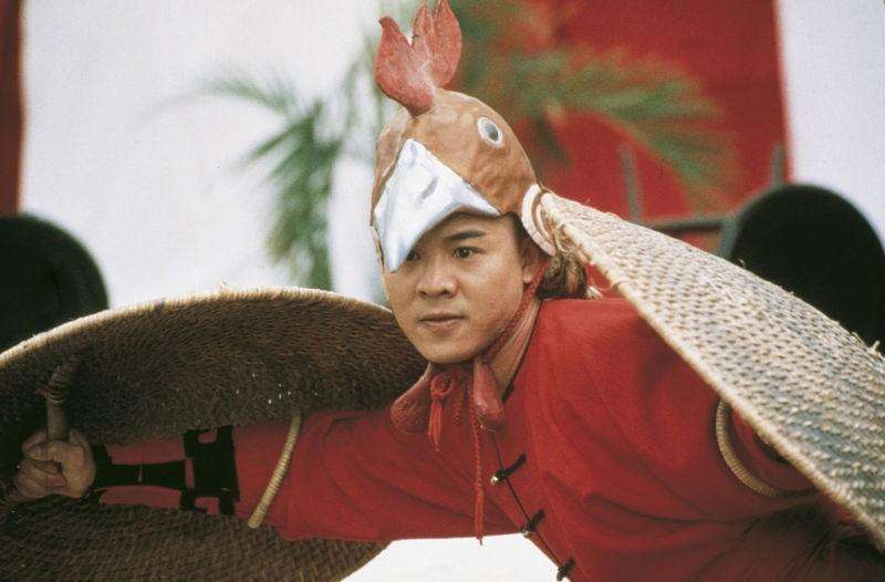 #李连杰#电影黄飞鸿里的蜈蚣，龙虎武师出身，直言拍戏时被李连杰真打